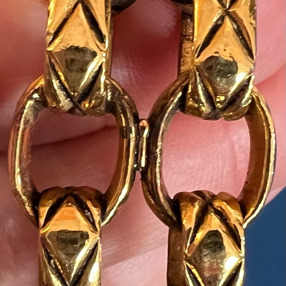 Chanel Vintage Cuff Double Row Bracelet - Picture 2 of 6